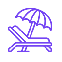 Icon einer Sonnenliege
