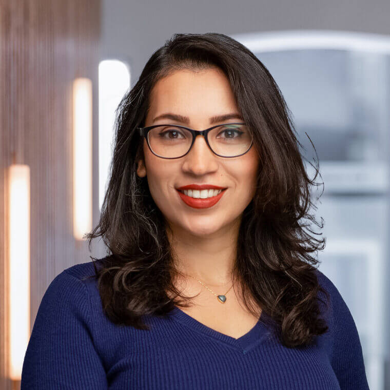 Portrait von Anita Safi, Softwareentwicklerin und Data Scientist bei Nordic AI Solutions